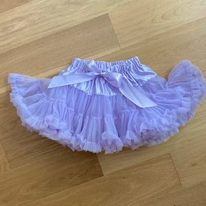 Satin and Tulle Skirt